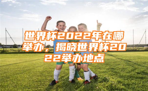 世界杯2022年在哪举办，揭晓世界杯2022举办地点