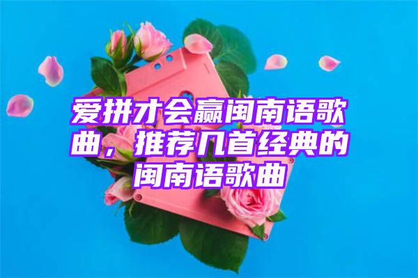 爱拼才会赢闽南语歌曲，推荐几首经典的闽南语歌曲