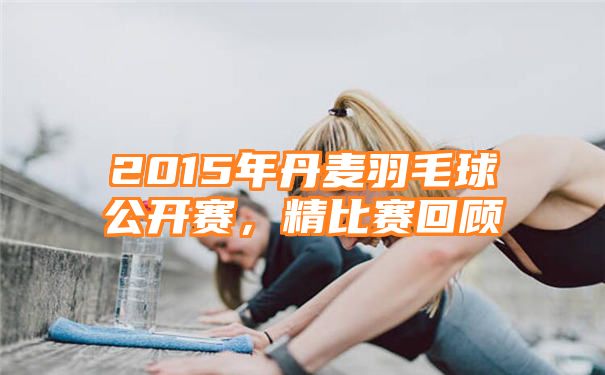 2015年丹麦羽毛球公开赛，精比赛回顾