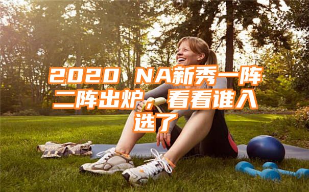 2020 NA新秀一阵二阵出炉，看看谁入选了