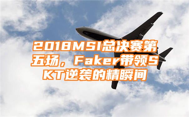 2018MSI总决赛第五场，Faker带领SKT逆袭的精瞬间