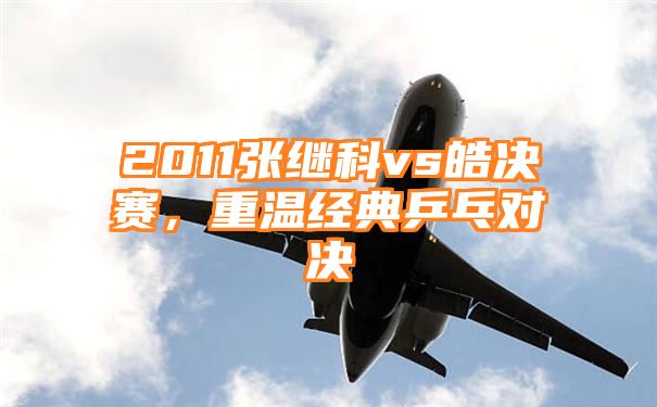 2011张继科vs皓决赛，重温经典乒乓对决