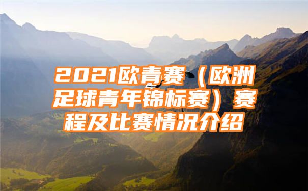 2021欧青赛（欧洲足球青年锦标赛）赛程及比赛情况介绍