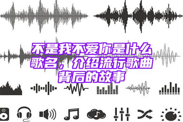 不是我不爱你是什么歌名，介绍流行歌曲背后的故事