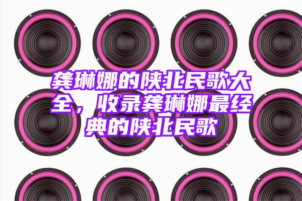 龚琳娜的陕北民歌大全，收录龚琳娜最经典的陕北民歌