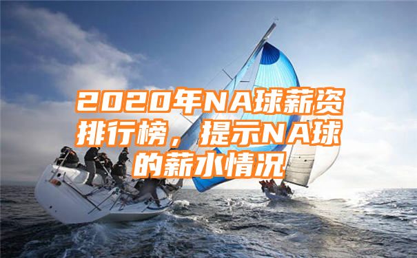 2020年NA球薪资排行榜，提示NA球的薪水情况