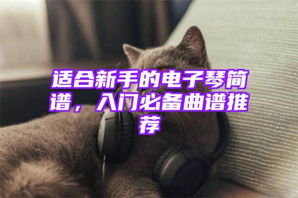 适合新手的电子琴简谱，入门必备曲谱推荐