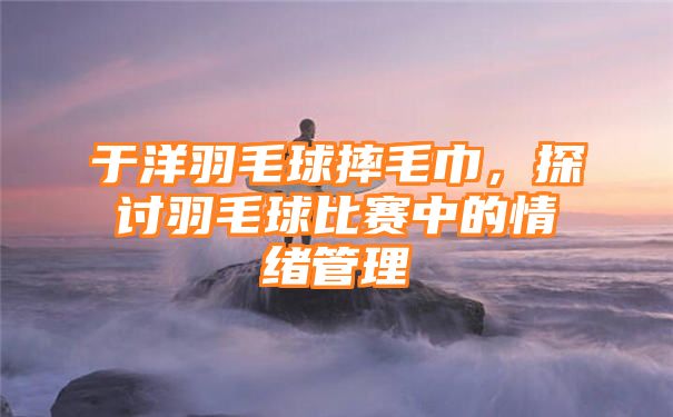 于洋羽毛球摔毛巾，探讨羽毛球比赛中的情绪管理