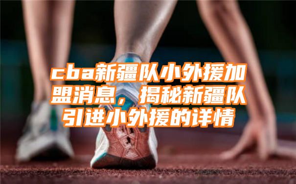 cba新疆队小外援加盟消息，揭秘新疆队引进小外援的详情