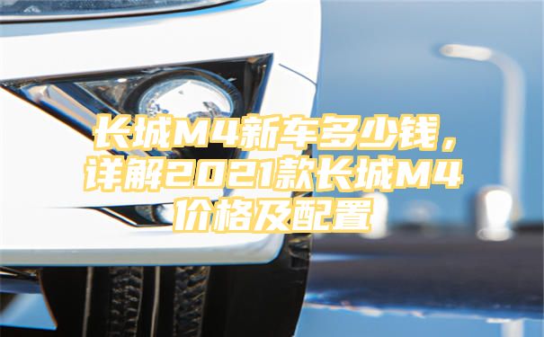 长城M4新车多少钱，详解2021款长城M4价格及配置