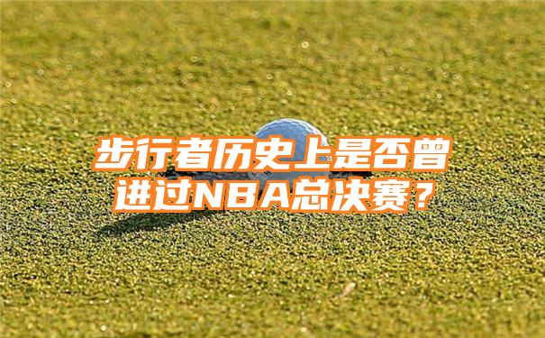 步行者历史上是否曾进过NBA总决赛？