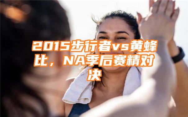 2015步行者vs黄蜂比，NA季后赛精对决