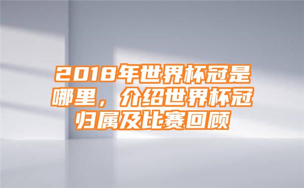 2018年世界杯冠是哪里，介绍世界杯冠归属及比赛回顾