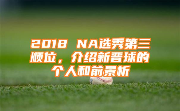 2018 NA选秀第三顺位，介绍新晋球的个人和前景析