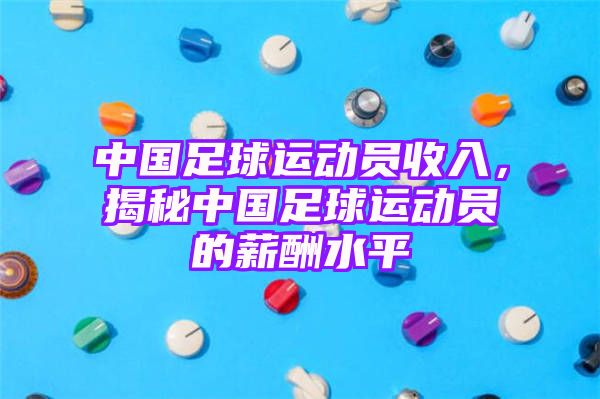 中国足球运动员收入，揭秘中国足球运动员的薪酬水平