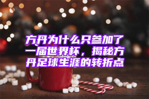 方丹为什么只参加了一届世界杯，揭秘方丹足球生涯的转折点