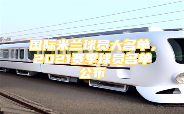 国际米兰球员大名单，2021赛季球员名单公布