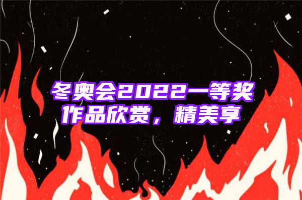 冬奥会2022一等奖作品欣赏，精美享