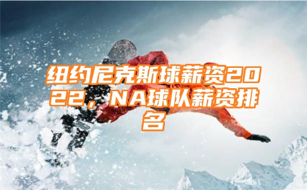 纽约尼克斯球薪资2022，NA球队薪资排名