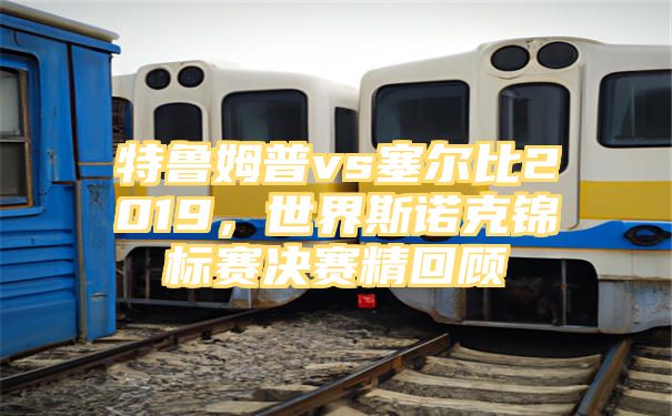 特鲁姆普vs塞尔比2019，世界斯诺克锦标赛决赛精回顾