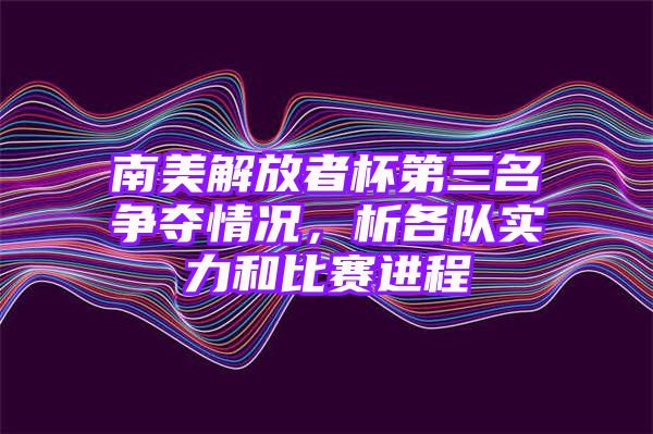 南美解放者杯第三名争夺情况，析各队实力和比赛进程