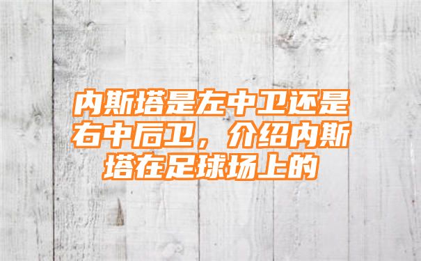 内斯塔是左中卫还是右中后卫，介绍内斯塔在足球场上的