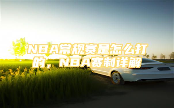 NBA常规赛是怎么打的，NBA赛制详解